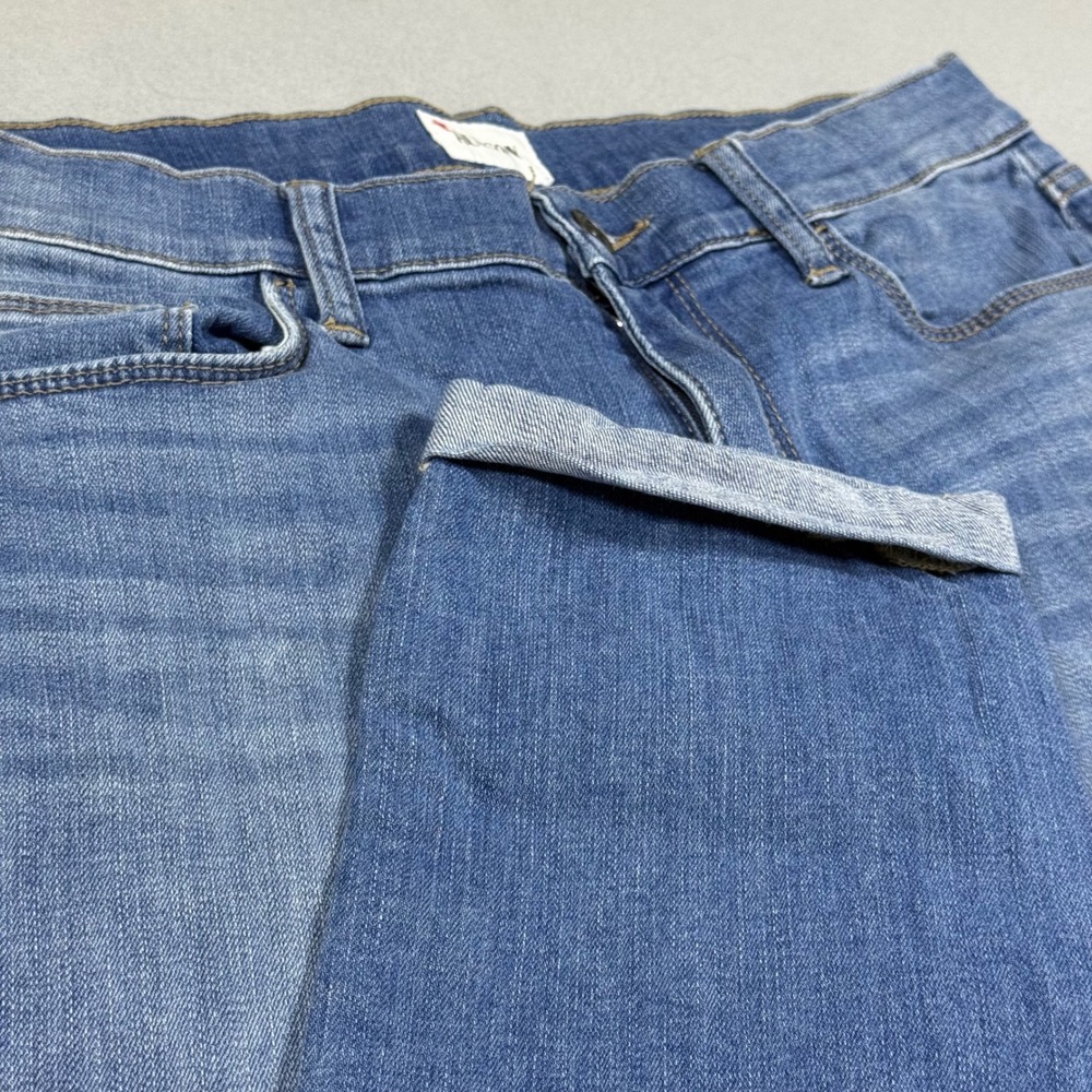 Hudson Natalie Midrise Slim Boyfriend Jeans Blue Denim Wash Size 27